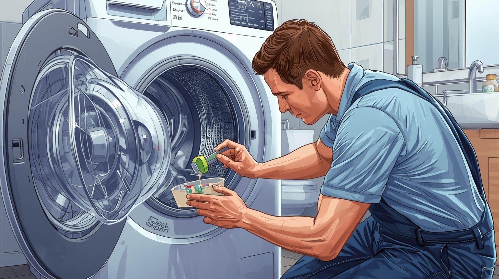 Washing Machine Repair illustration